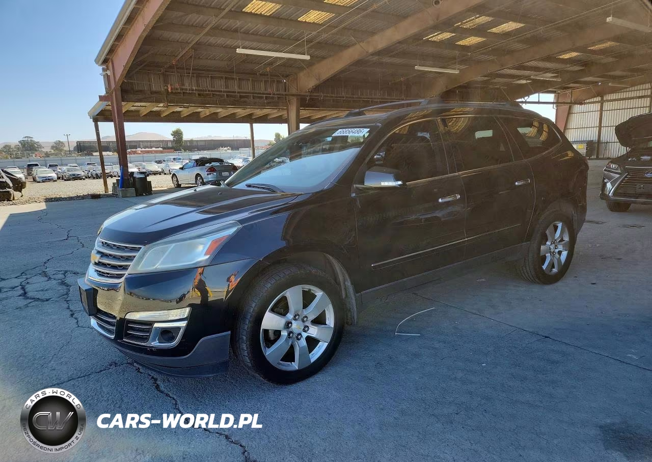 2015 Chevrolet Traverse Ltz VIN:1GNKRJKD9FJ101987 - 1