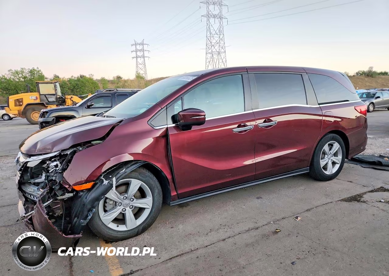 2019 Honda Odyssey Exl VIN:5FNRL6H71KB116380 - 1