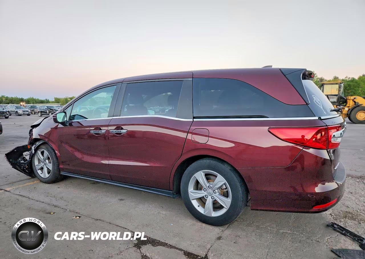 2019 Honda Odyssey Exl VIN:5FNRL6H71KB116380 - 2