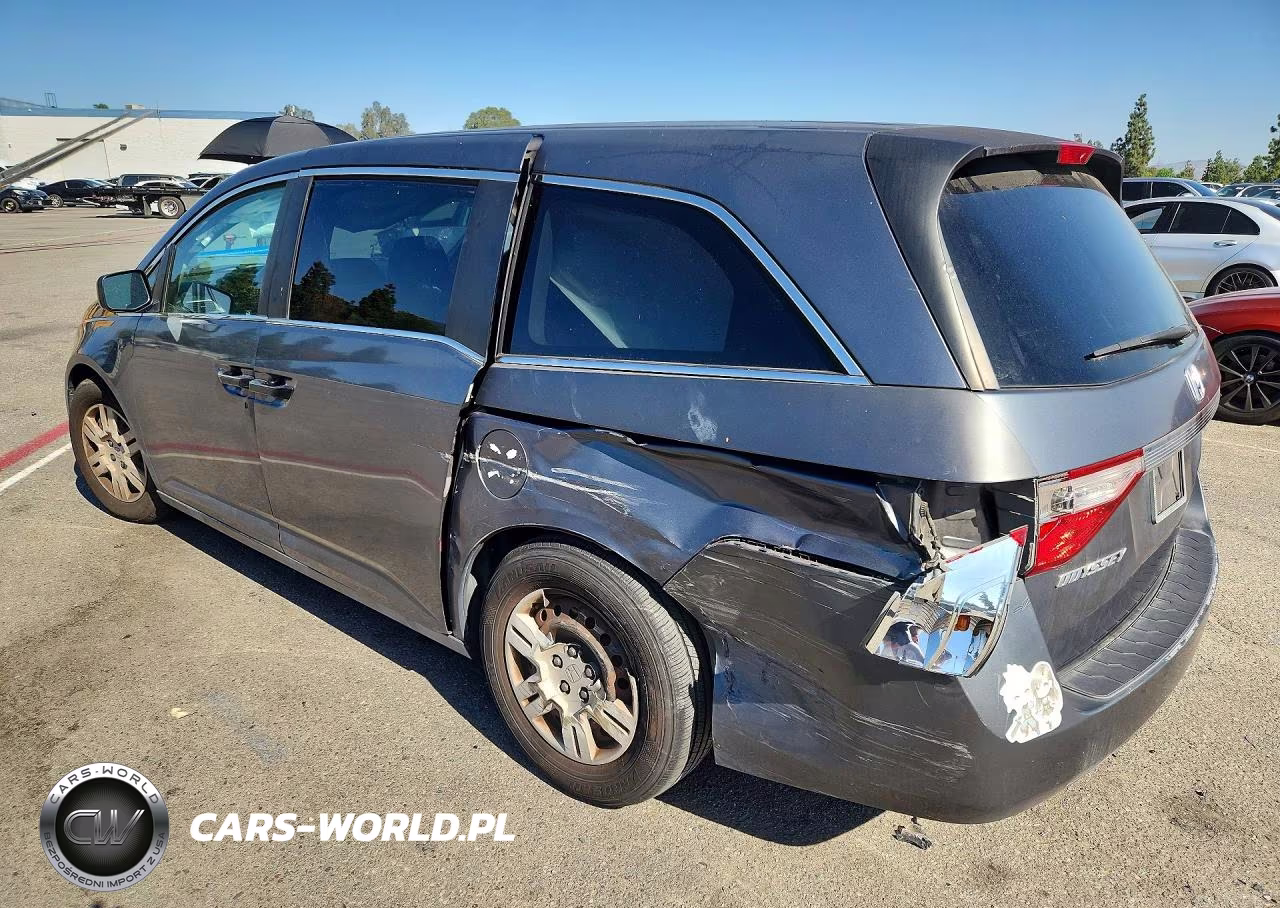 2012 Honda Odyssey Lx VIN:5FNRL5H24CB107544 - 2