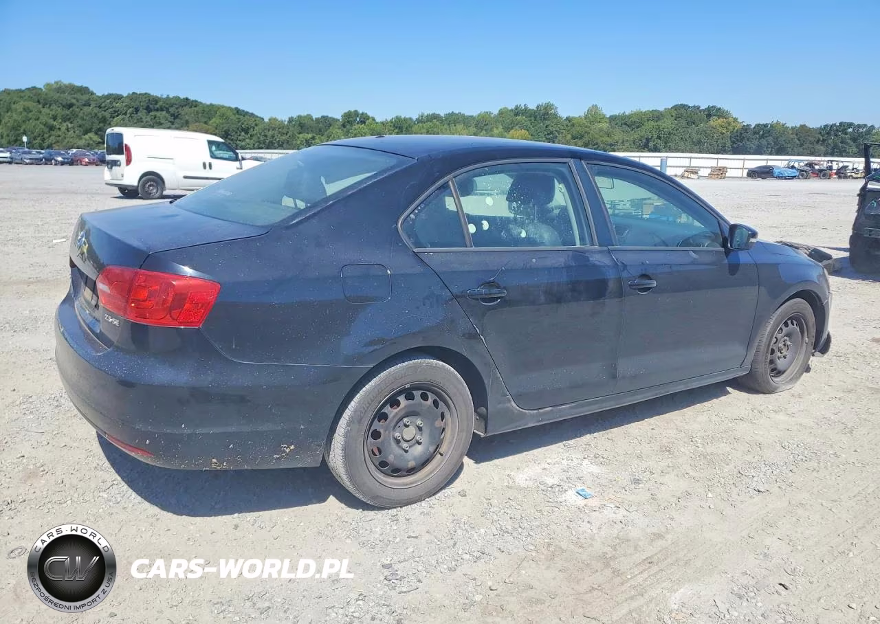 2012 Volkswagen Jetta Se VIN:3VWDX7AJ6CM072896 - 3