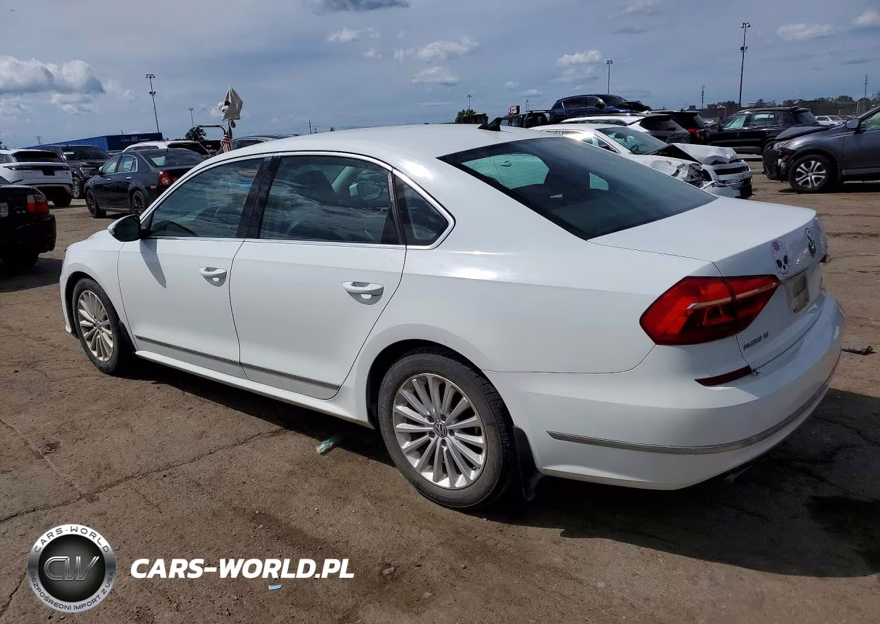 2016 Volkswagen Passat Se VIN:1VWBT7A35GC022910 - 2