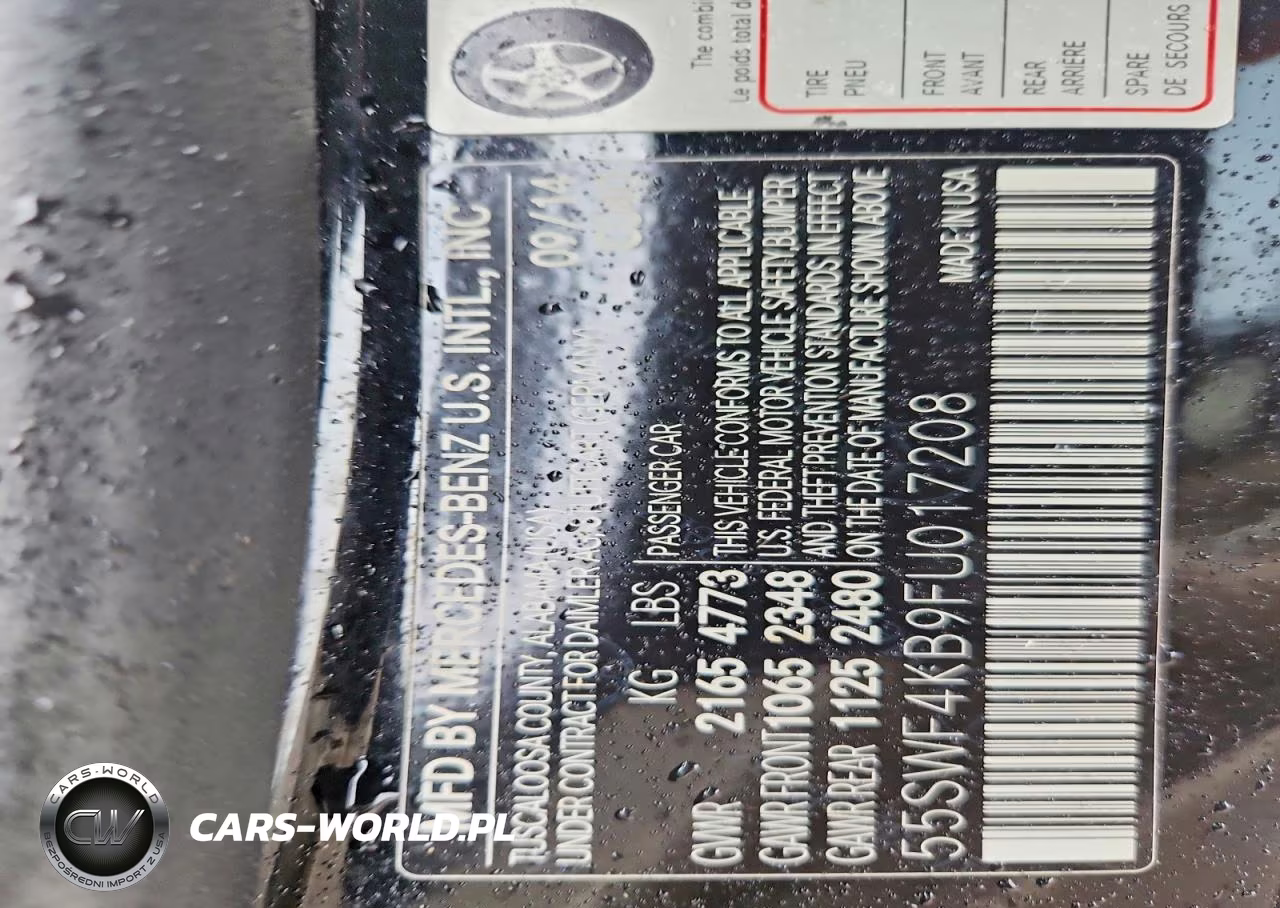 2015 Mercedes-Benz C 300 4Matic VIN:55SWF4KB9FU017208 - 12