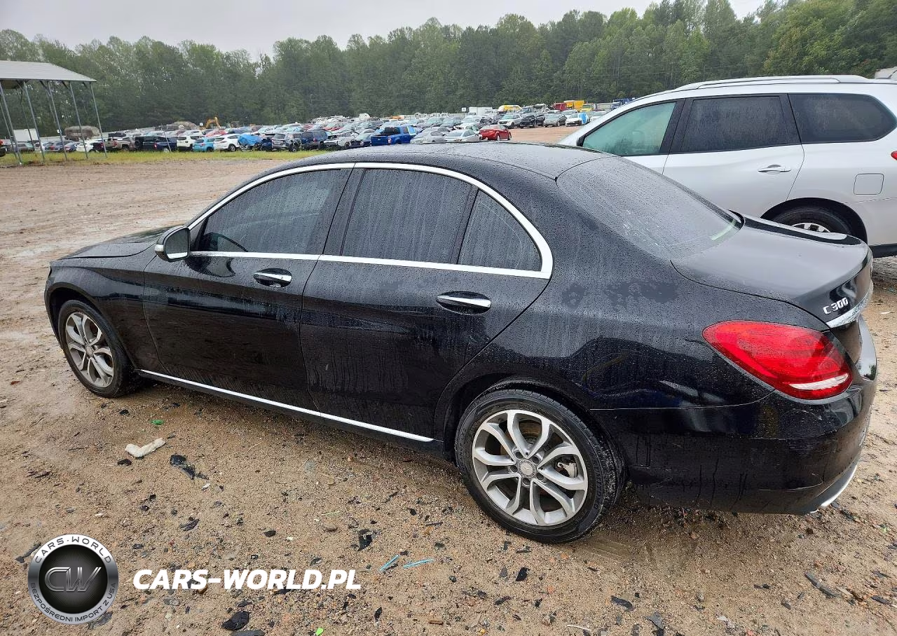 2015 Mercedes-Benz C 300 4Matic VIN:55SWF4KB9FU017208 - 2