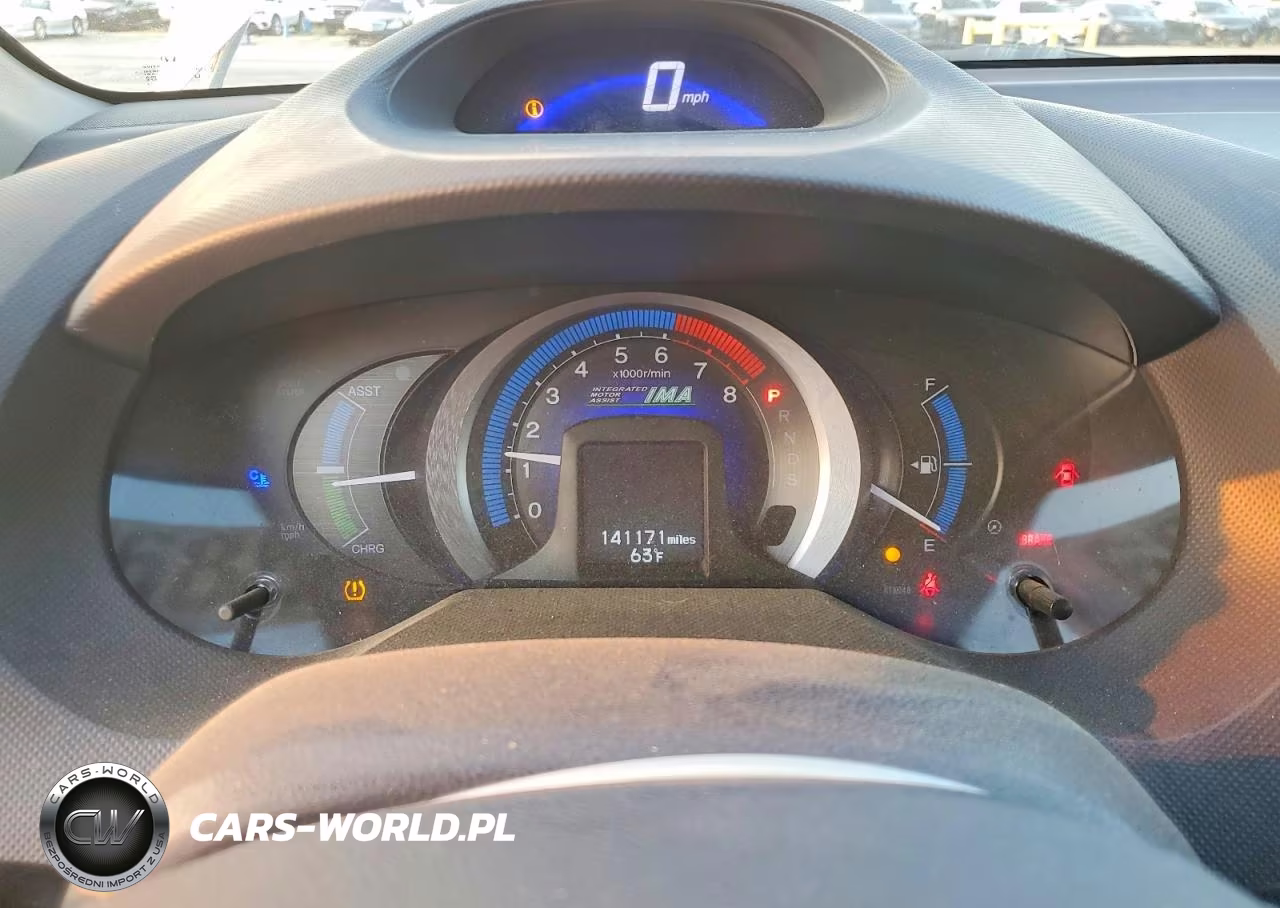 2010 Honda Insight Ex VIN:JHMZE2H73AS036789 - 9