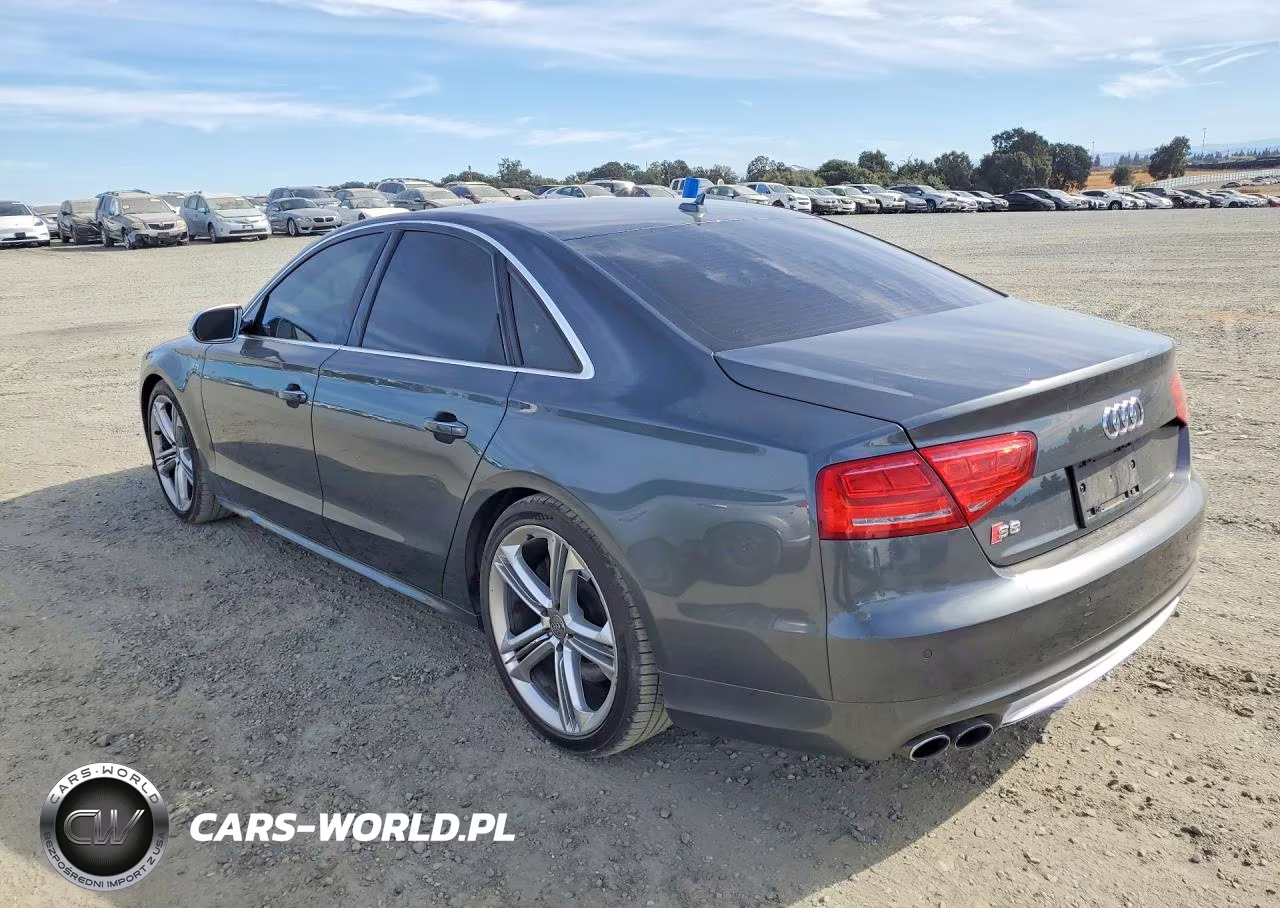 2013 Audi S8 Quattro VIN:WAUD2AFD3DN015495 - 2