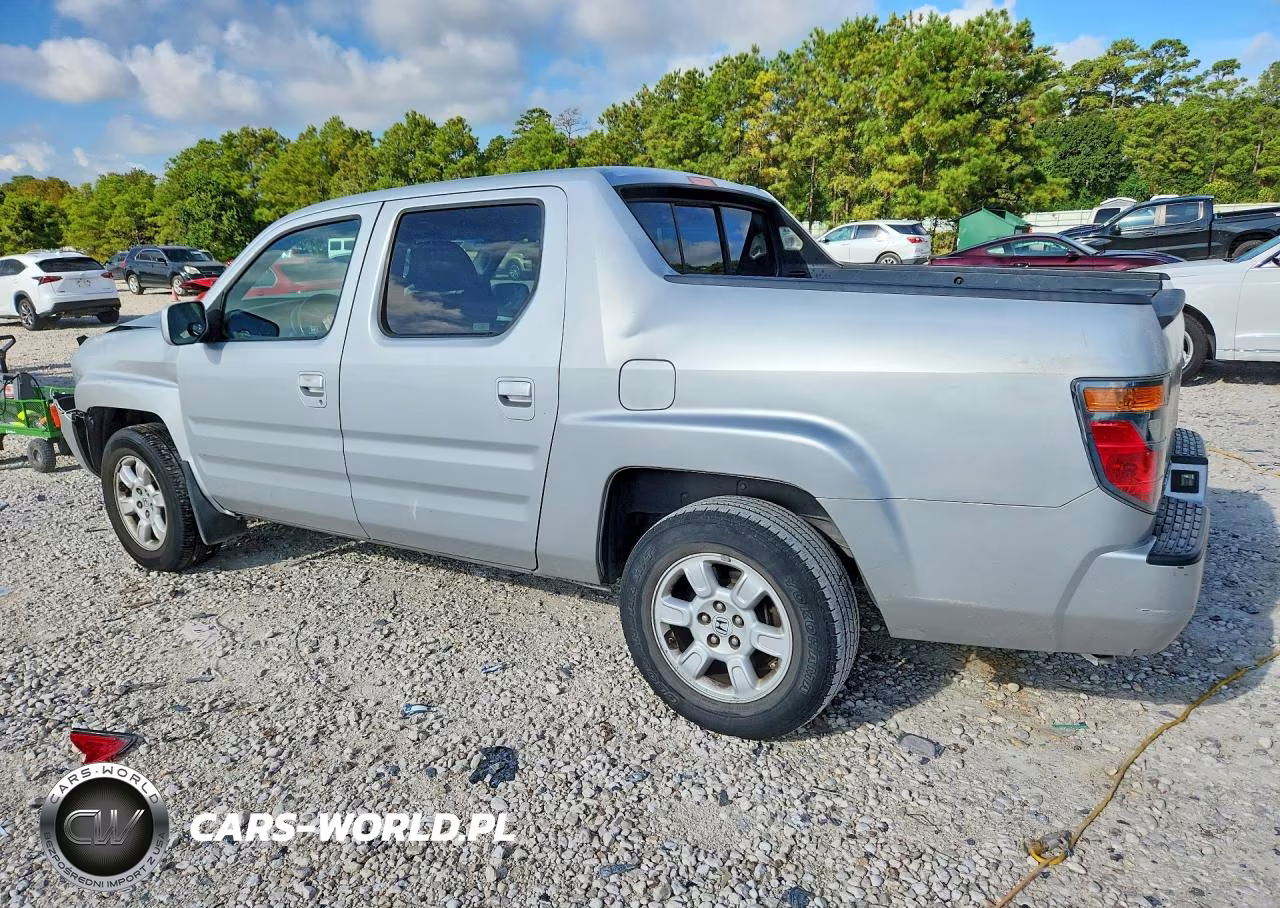 2007 Honda Ridgeline Rtl VIN:2HJYK165X7H538499 - 2