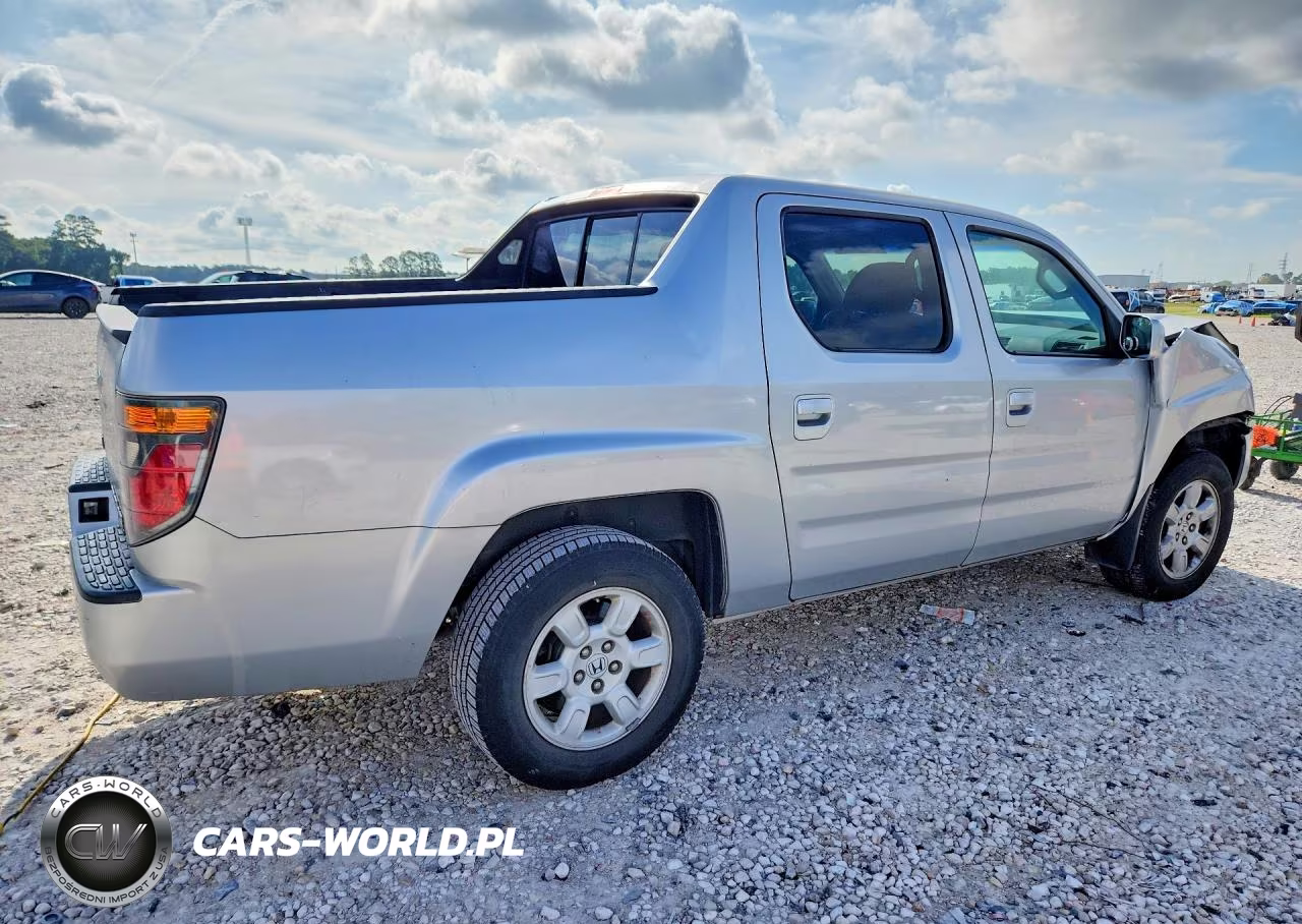 2007 Honda Ridgeline Rtl VIN:2HJYK165X7H538499 - 3