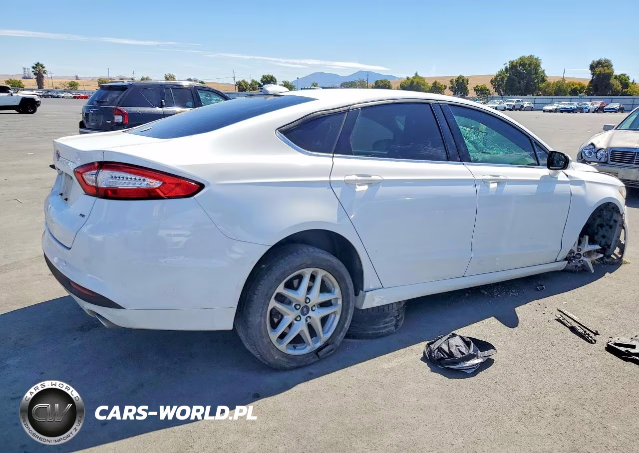 2014 Ford Fusion Se VIN:3FA6P0H70ER208299 - 3