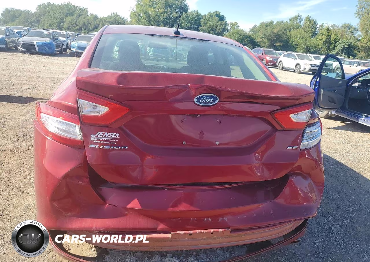 2016 Ford Fusion Se VIN:3FA6P0H72GR301179 - 6