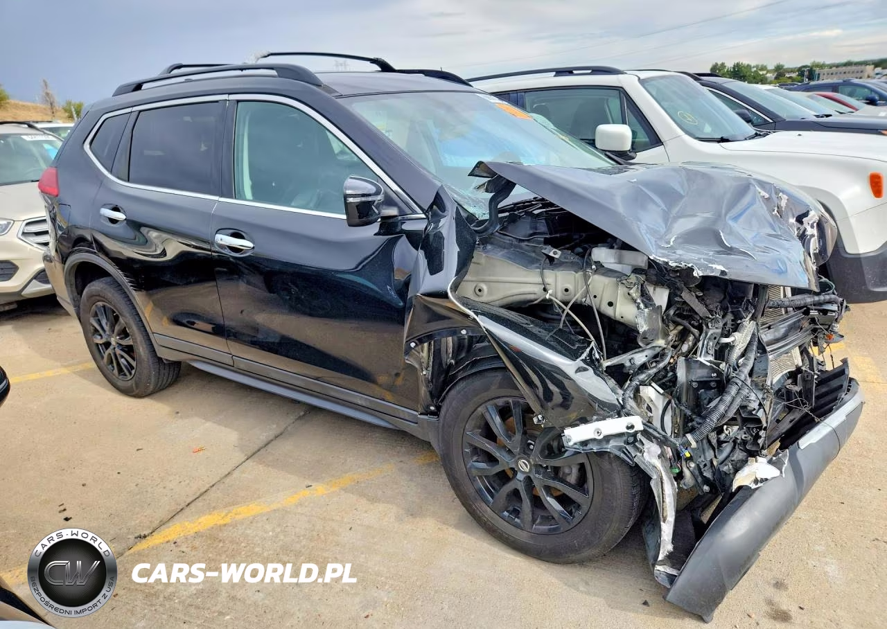 2017 Nissan Rogue Sv VIN:5N1AT2MV8HC825173 - 4