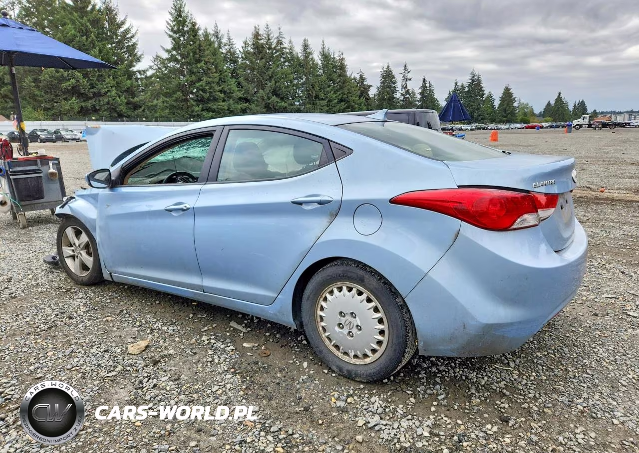 2011 Hyundai Elantra Gls VIN:KMHDH4AE7BU155857 - 2
