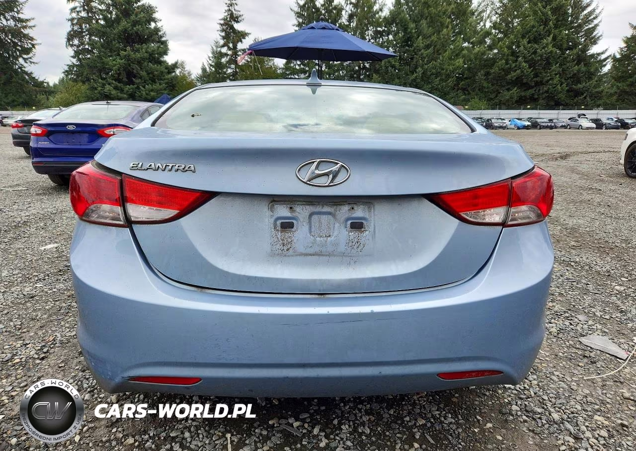 2011 Hyundai Elantra Gls VIN:KMHDH4AE7BU155857 - 6