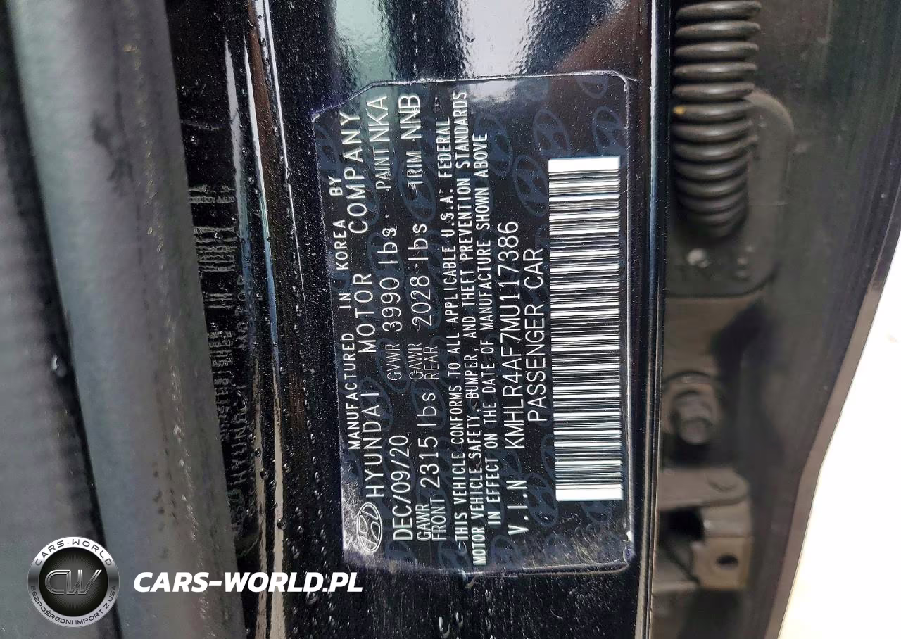 2021 Hyundai Elantra N Line VIN:KMHLR4AF7MU117386 - 12