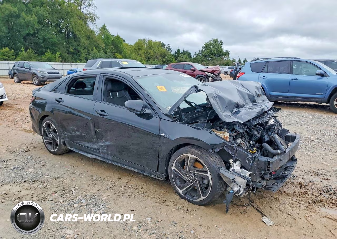 2021 Hyundai Elantra N Line VIN:KMHLR4AF7MU117386 - 4
