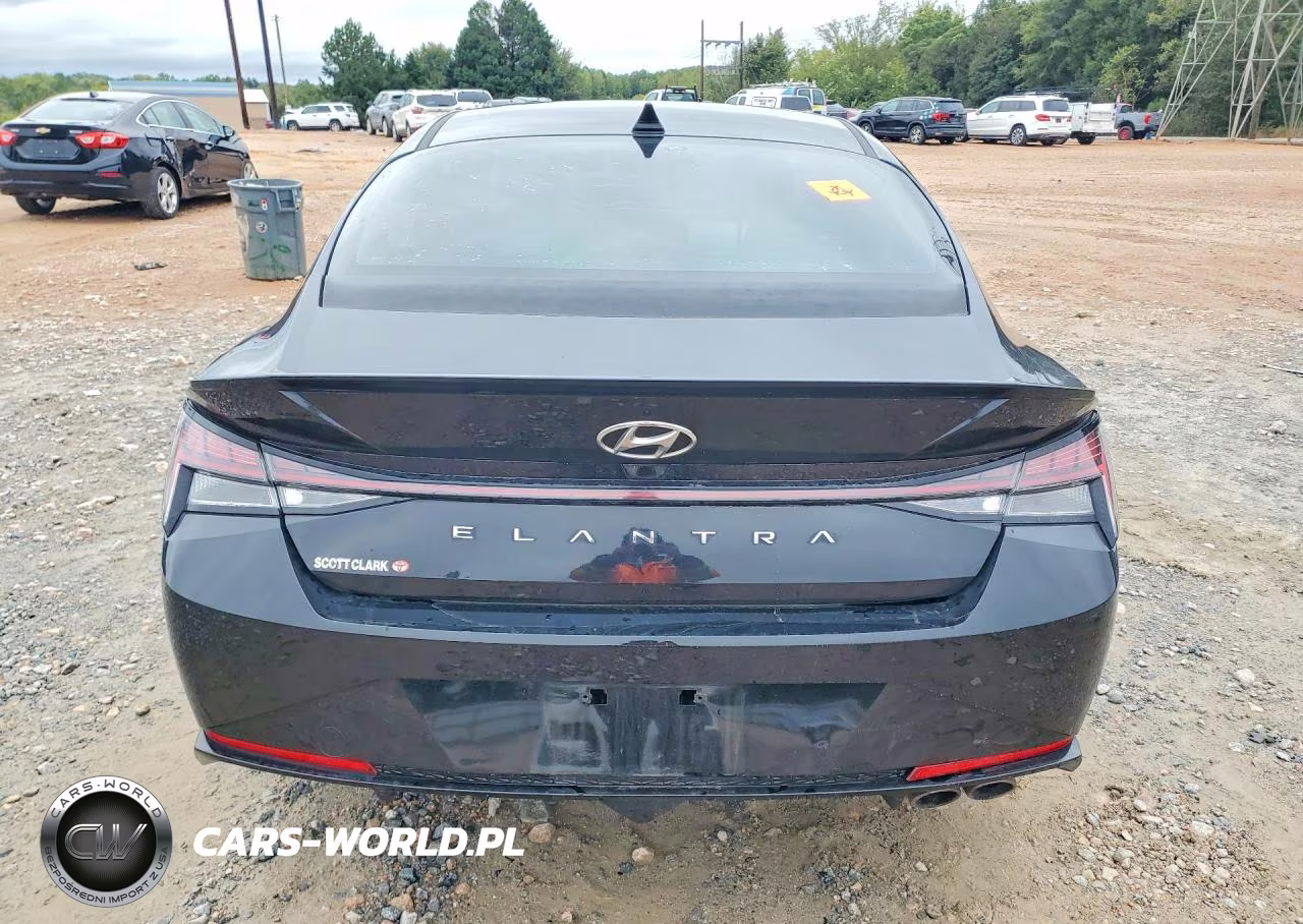2021 Hyundai Elantra N Line VIN:KMHLR4AF7MU117386 - 6