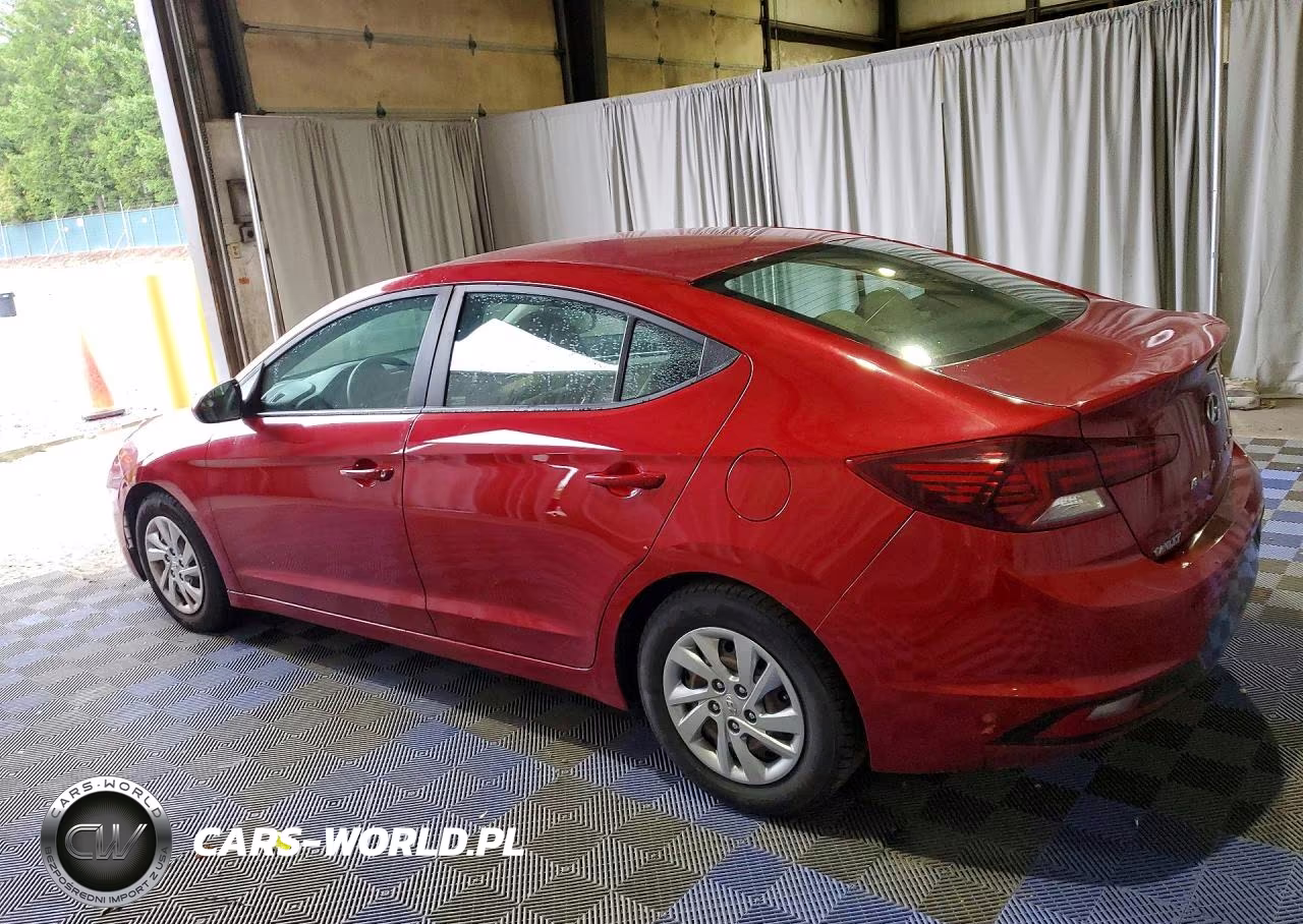 2019 Hyundai Elantra Se VIN:KMHD74LF8KU840099 - 2