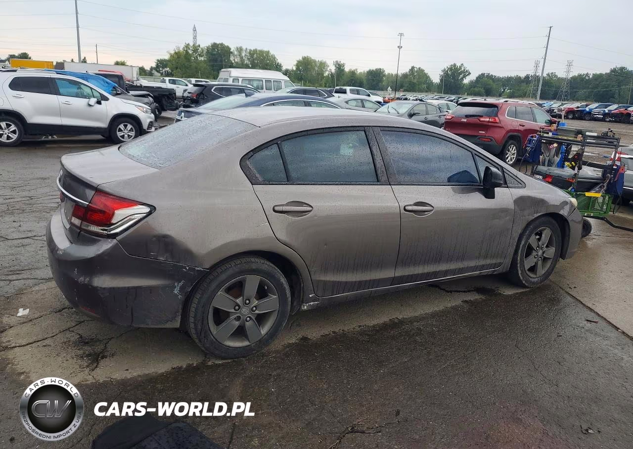 2014 Honda Civic Lx VIN:19XFB2F53EE064115 - 3