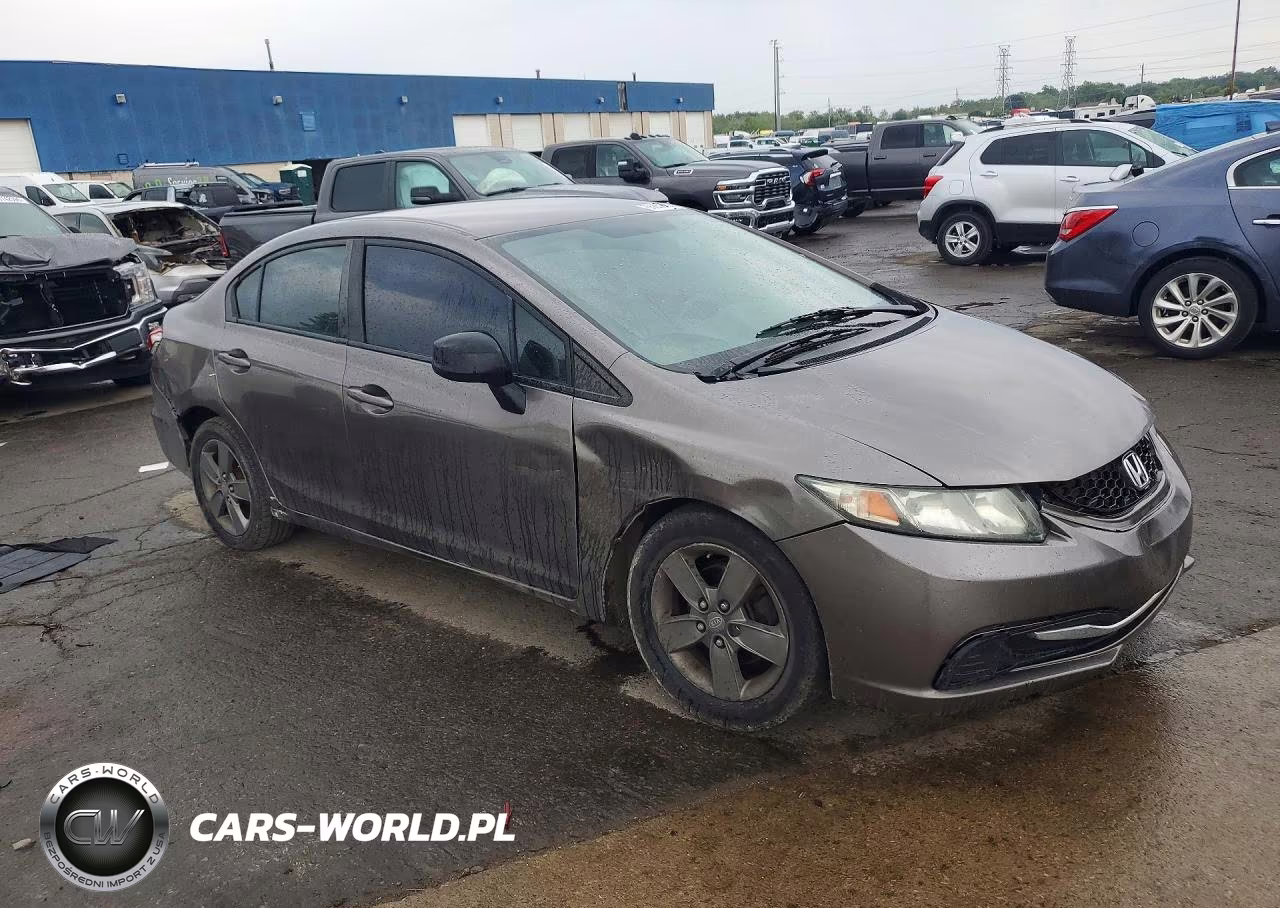 2014 Honda Civic Lx VIN:19XFB2F53EE064115 - 4