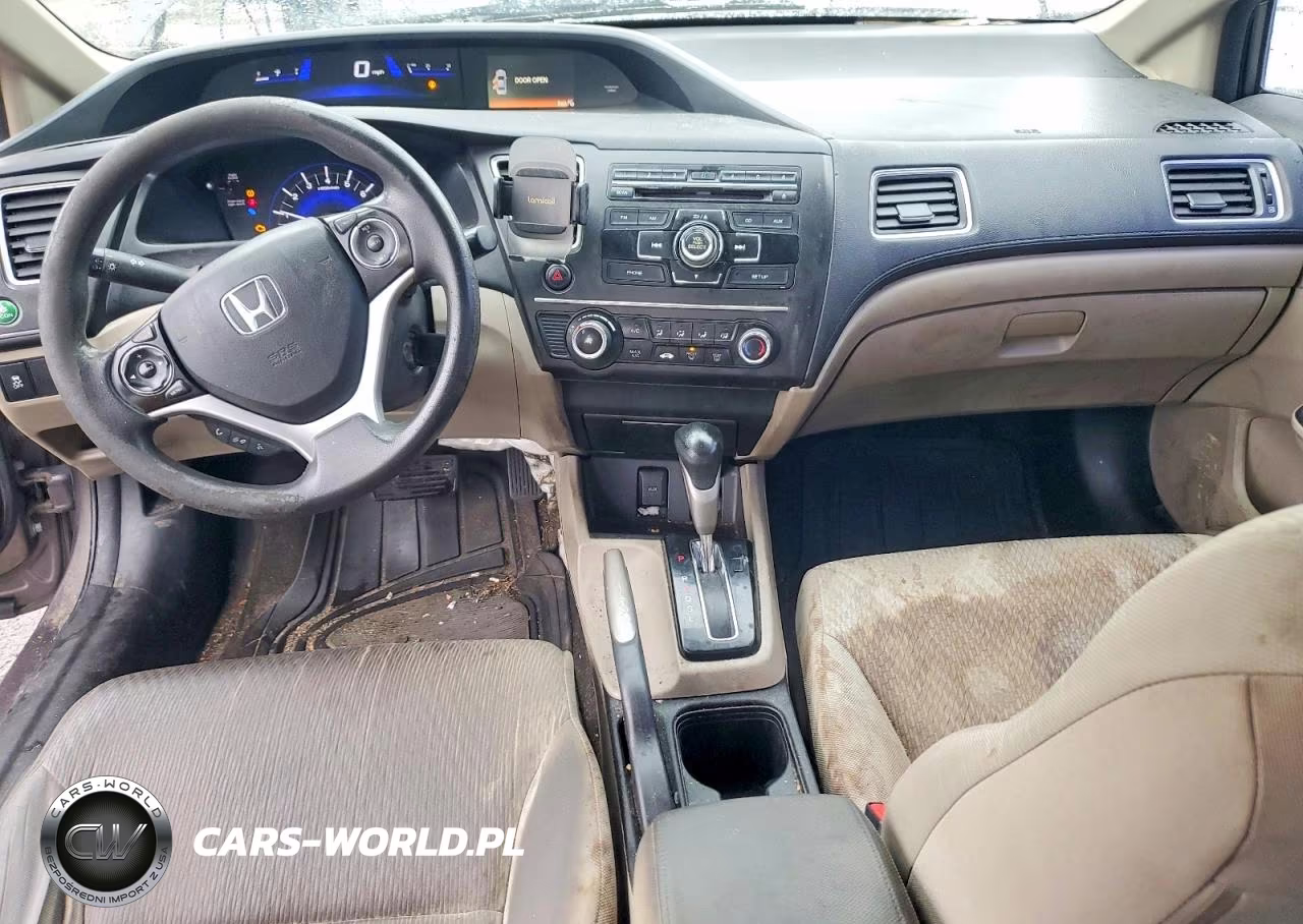 2014 Honda Civic Lx VIN:19XFB2F53EE064115 - 8