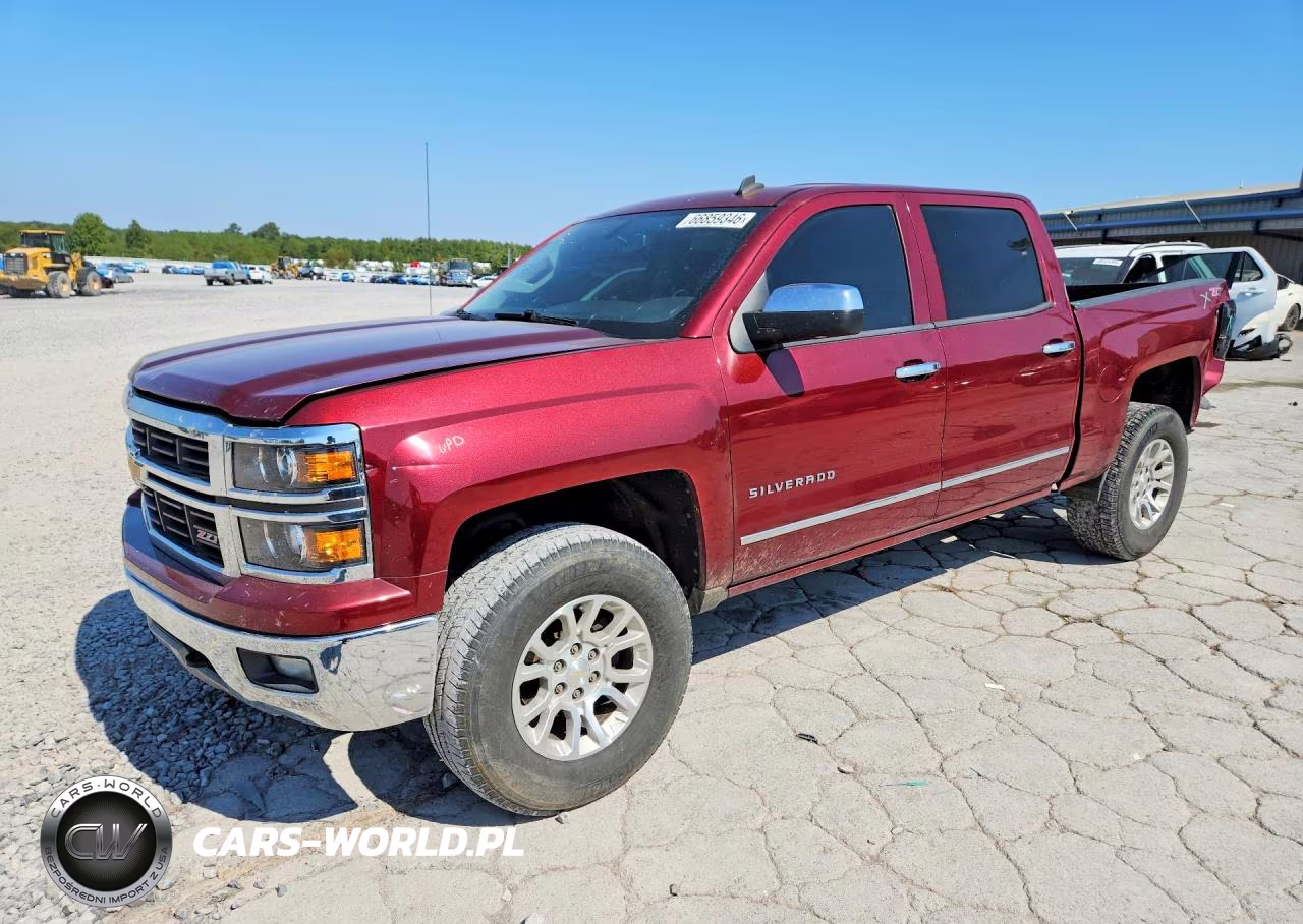 2014 Chevrolet Silverado K1500 Ltz VIN:3GCUKSEC1EG233821 - 1