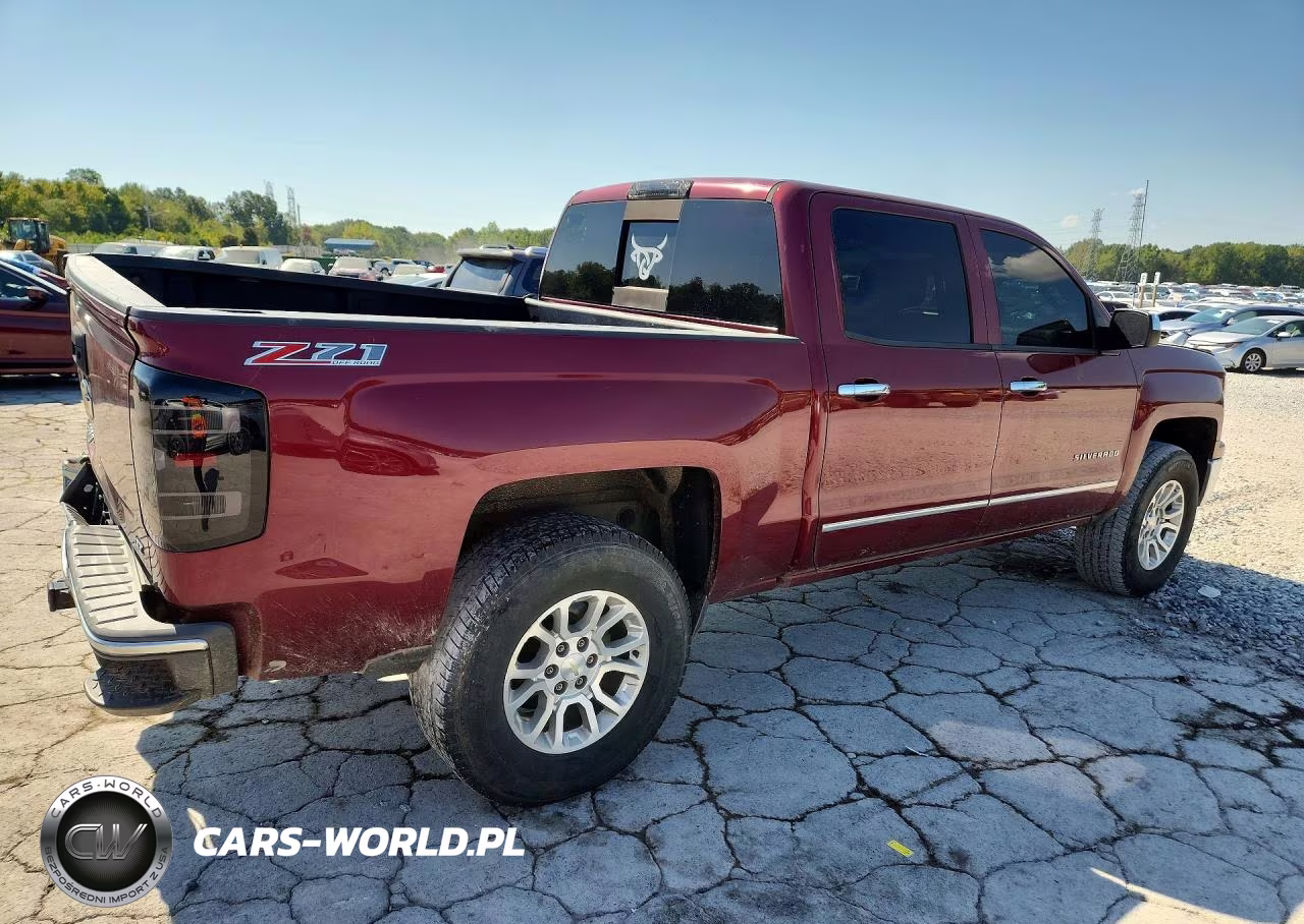 2014 Chevrolet Silverado K1500 Ltz VIN:3GCUKSEC1EG233821 - 3