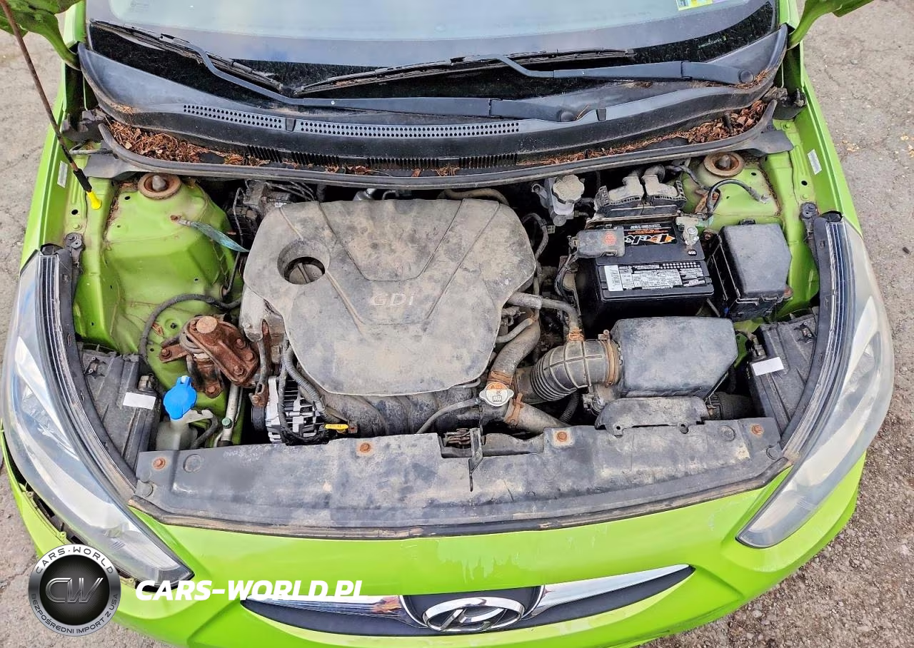 2012 Hyundai Accent Se VIN:KMHCU5AE2CU037472 - 11
