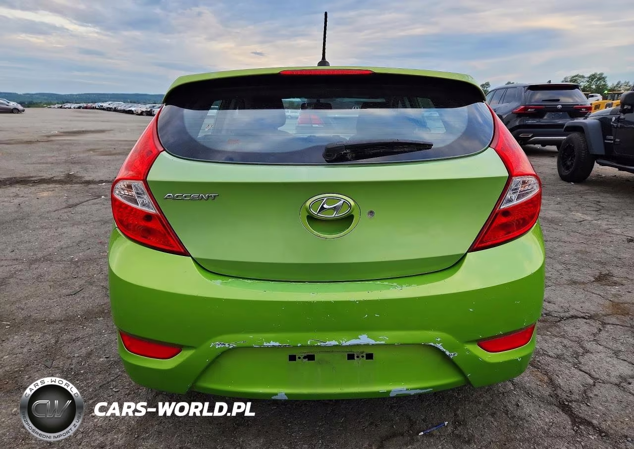2012 Hyundai Accent Se VIN:KMHCU5AE2CU037472 - 6