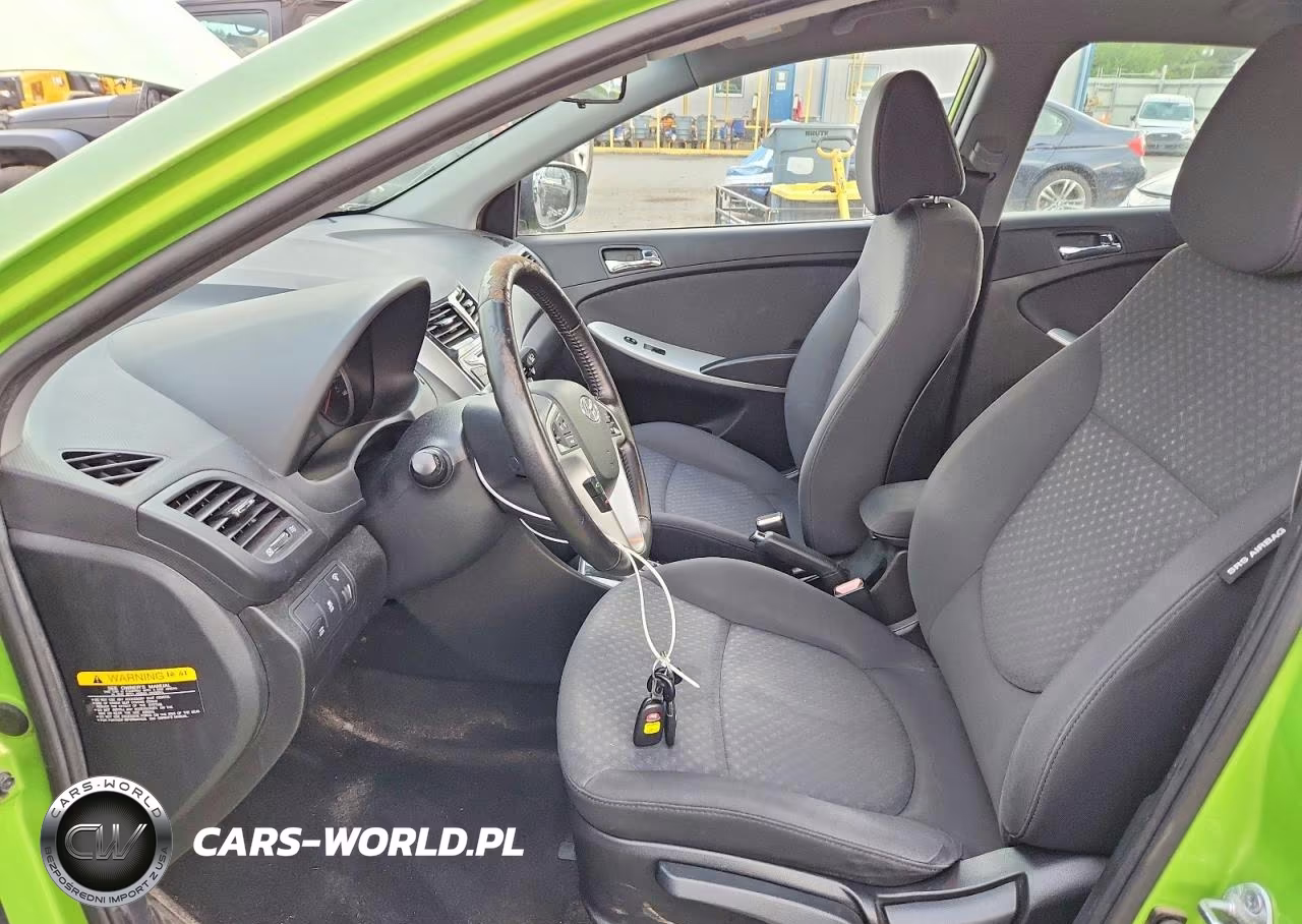 2012 Hyundai Accent Se VIN:KMHCU5AE2CU037472 - 7