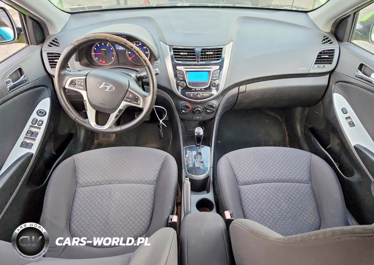 2012 Hyundai Accent Se VIN:KMHCU5AE2CU037472 - 8