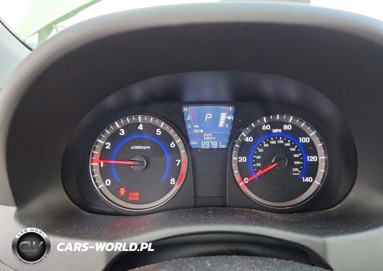 2012 Hyundai Accent Se VIN:KMHCU5AE2CU037472 - 9