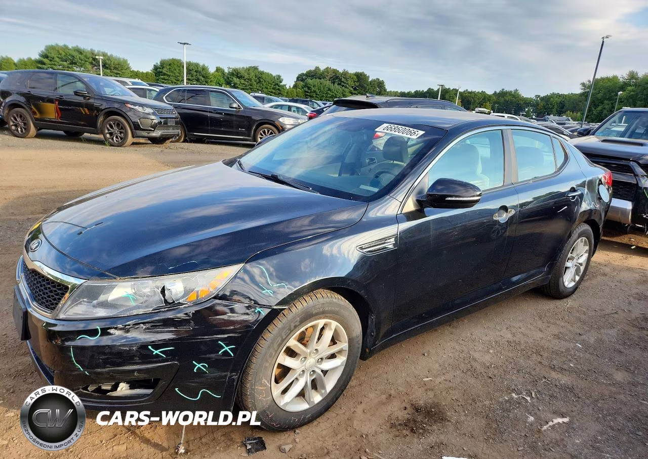 2013 Kia Optima Lx VIN:5XXGM4A77DG219354 - 1