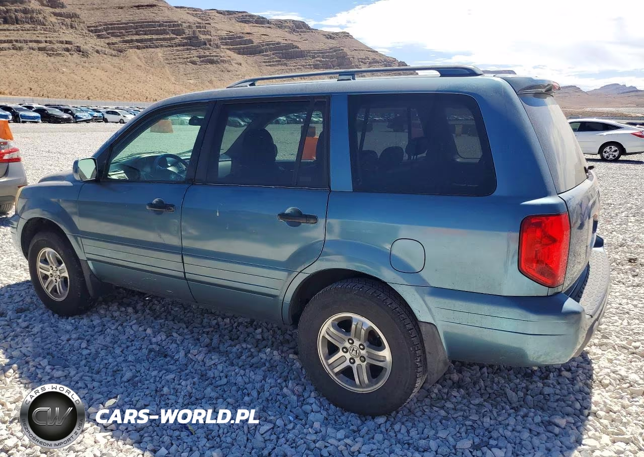 2005 Honda Pilot Exl VIN:2HKYF18535H559902 - 2