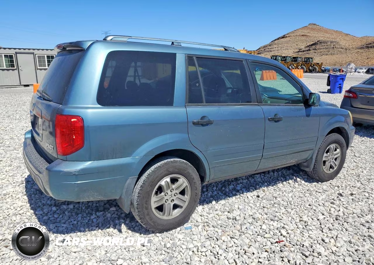2005 Honda Pilot Exl VIN:2HKYF18535H559902 - 3