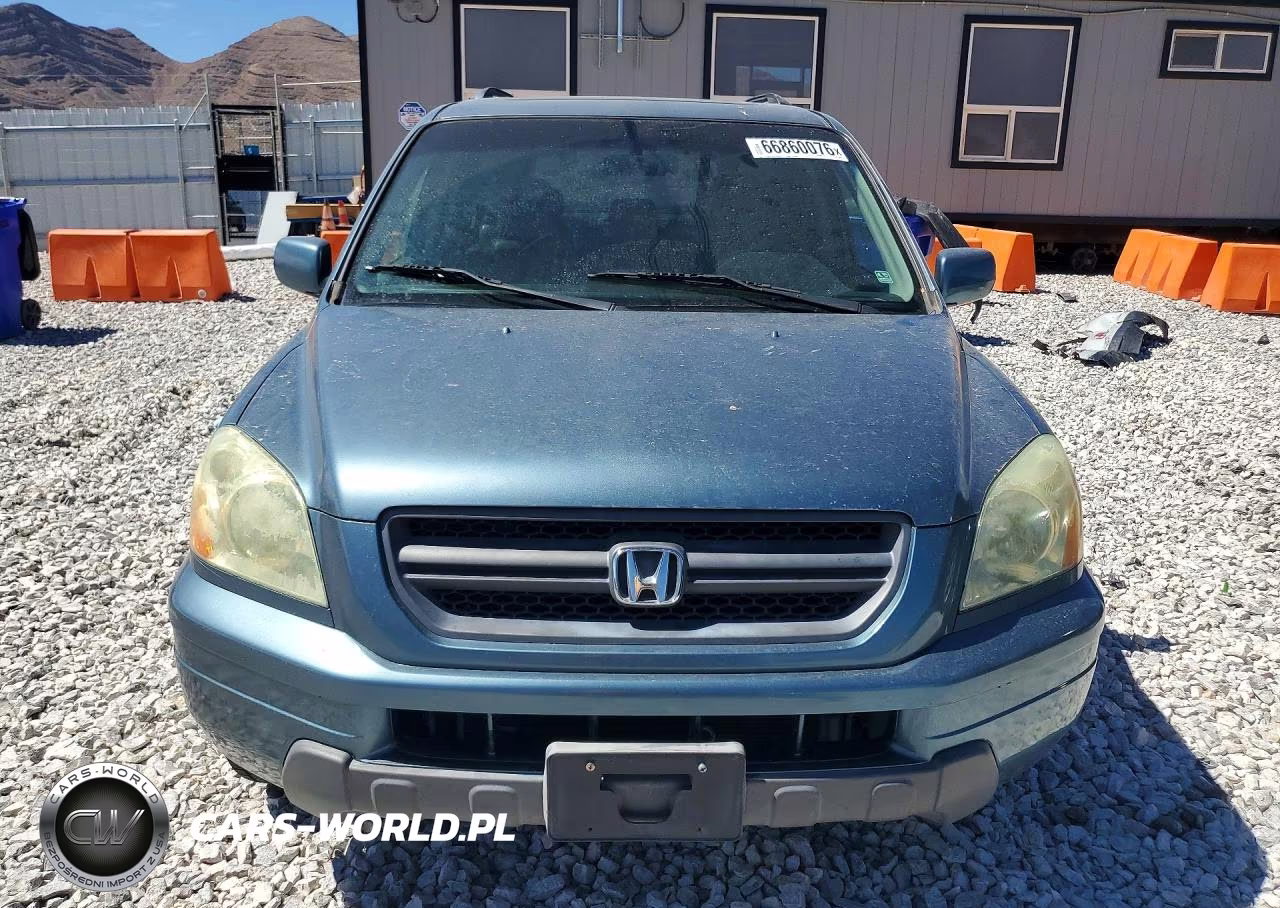 2005 Honda Pilot Exl VIN:2HKYF18535H559902 - 5