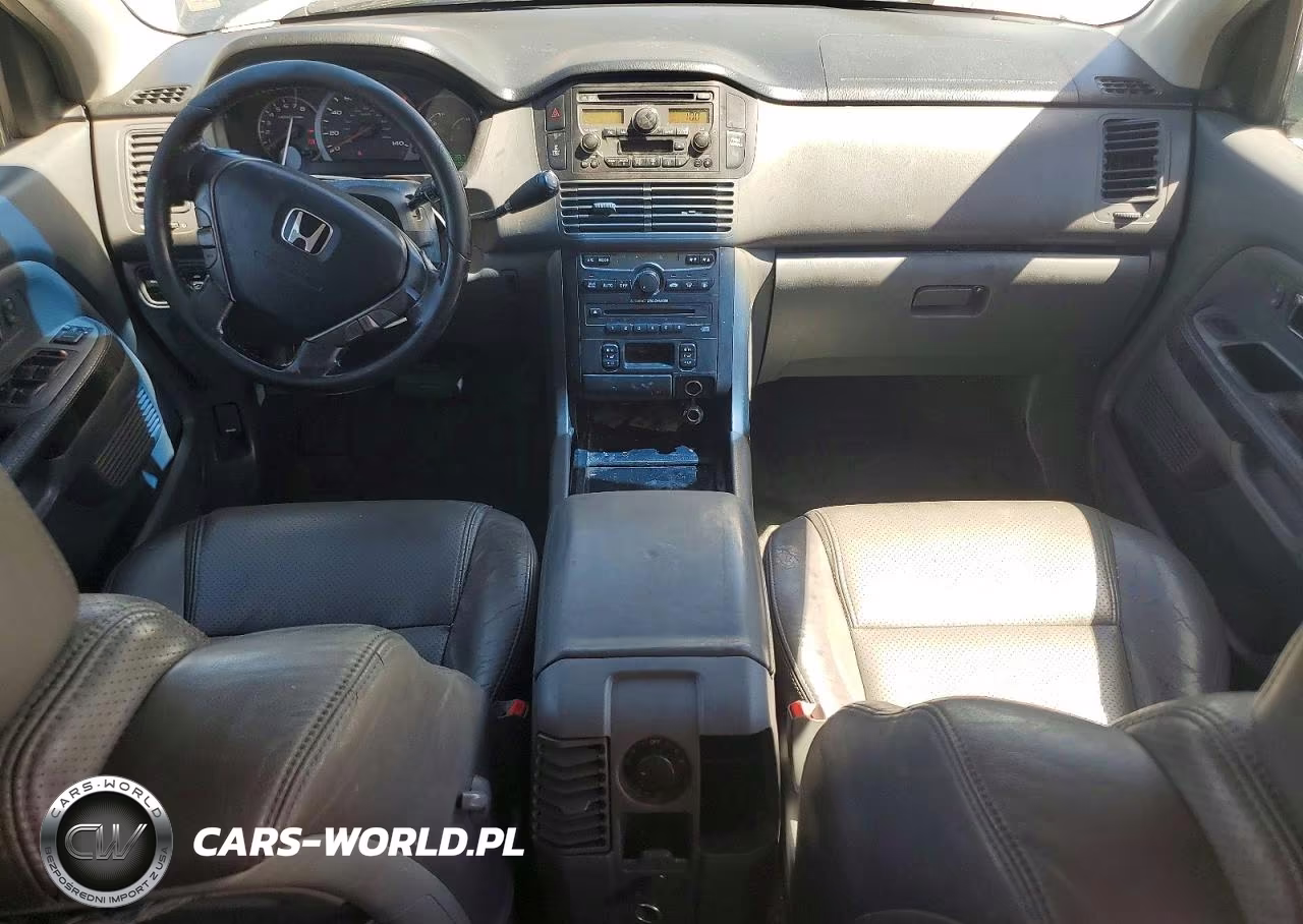 2005 Honda Pilot Exl VIN:2HKYF18535H559902 - 8