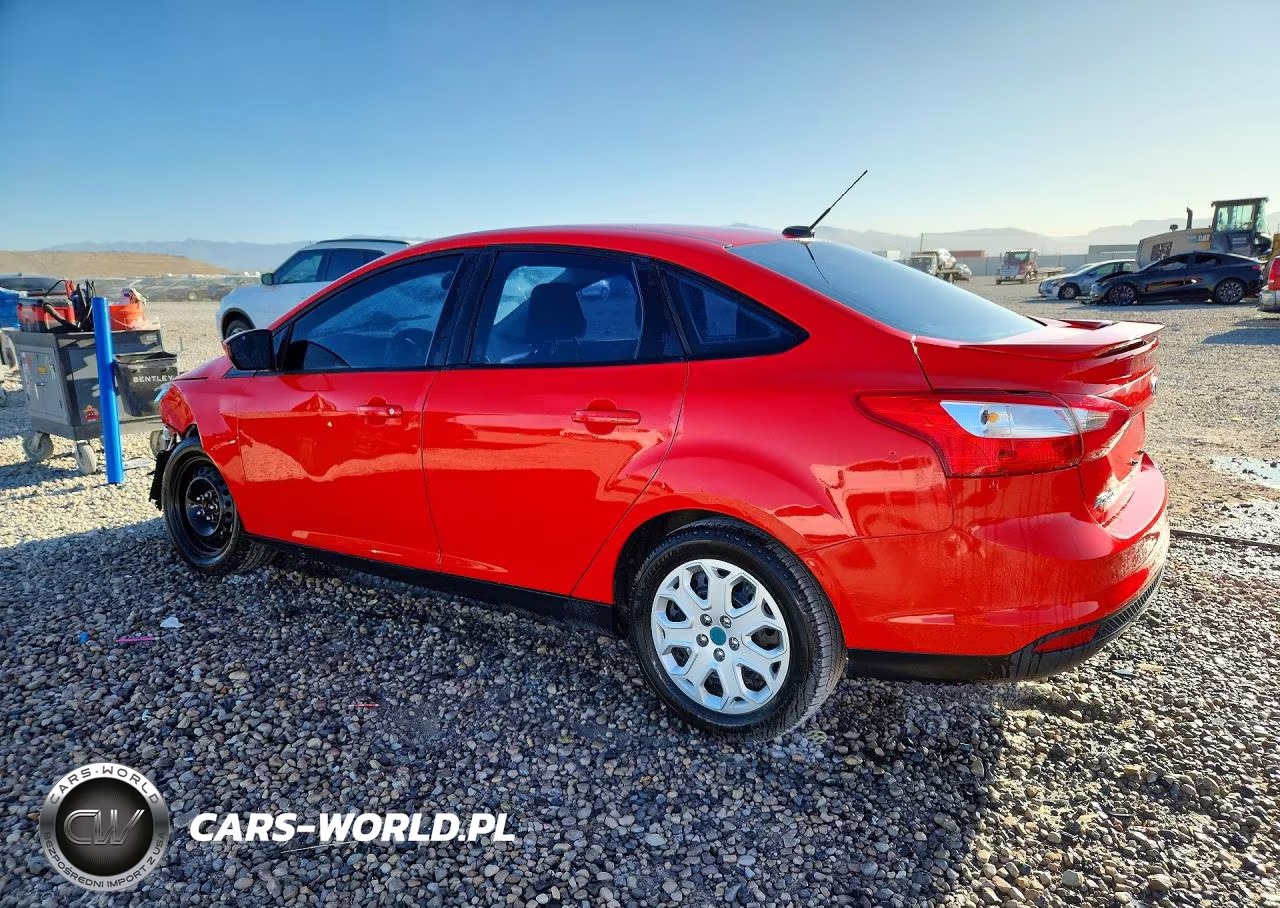 2012 Ford Focus Se VIN:1FAHP3F24CL227855 - 2