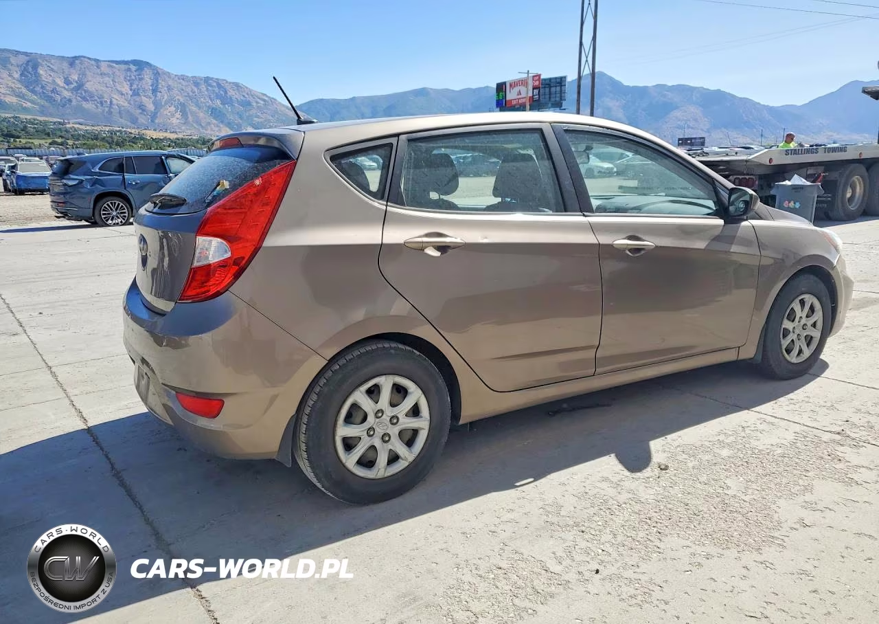 2012 Hyundai Accent Gs VIN:KMHCT5AE2CU043825 - 3