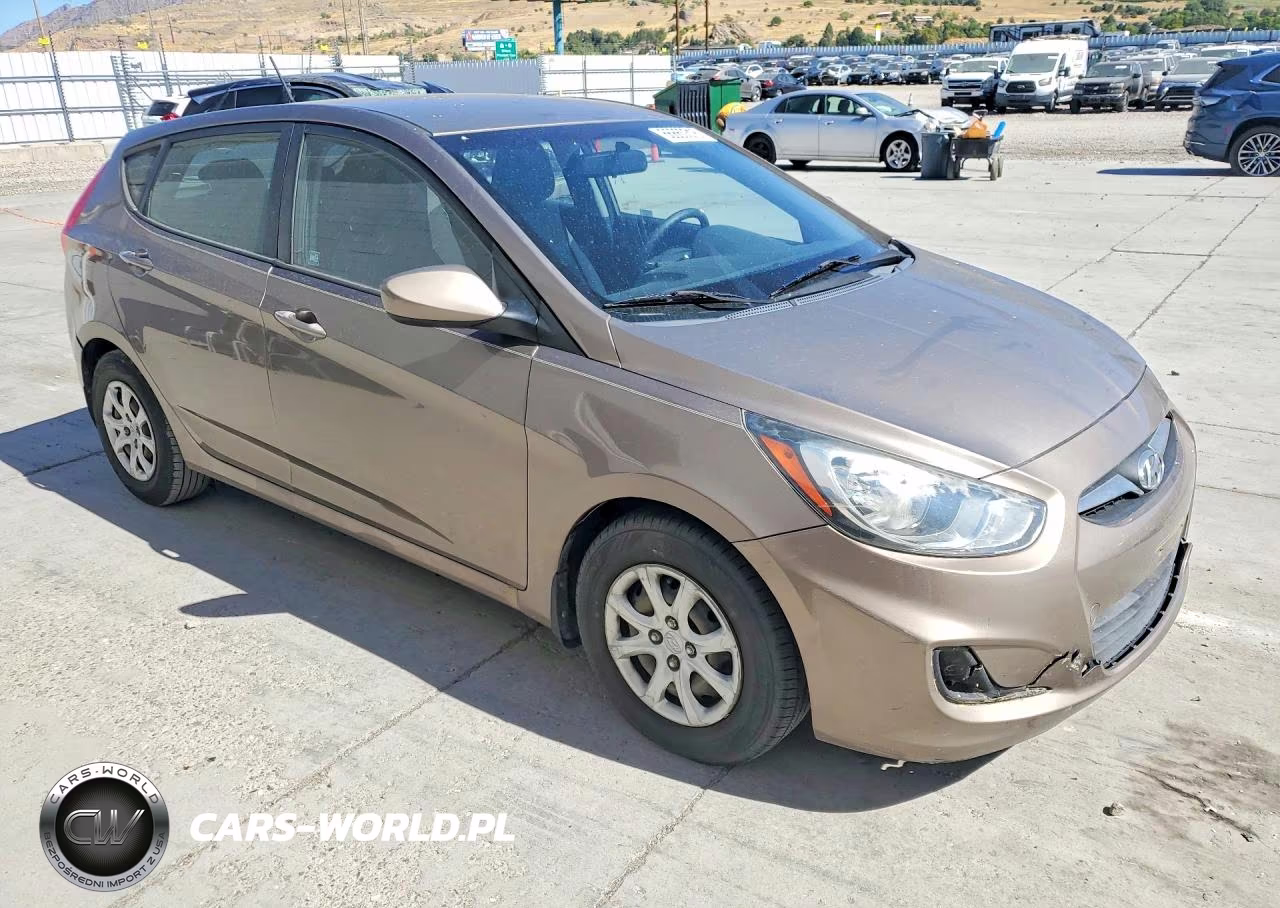 2012 Hyundai Accent Gs VIN:KMHCT5AE2CU043825 - 4
