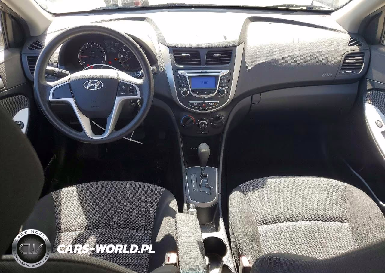 2012 Hyundai Accent Gs VIN:KMHCT5AE2CU043825 - 8