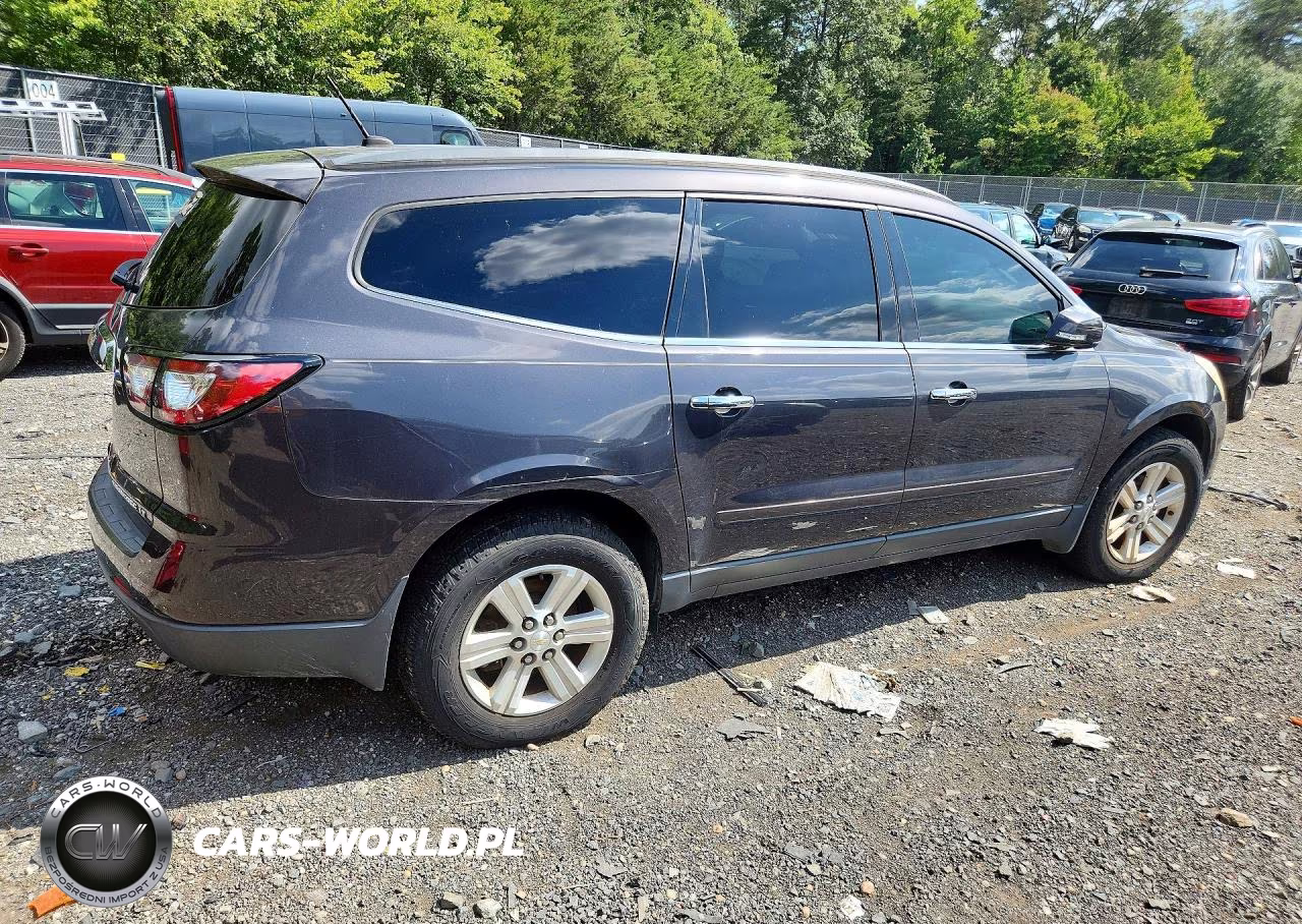 2014 Chevrolet Traverse Lt VIN:1GNKRHKD2EJ298797 - 3