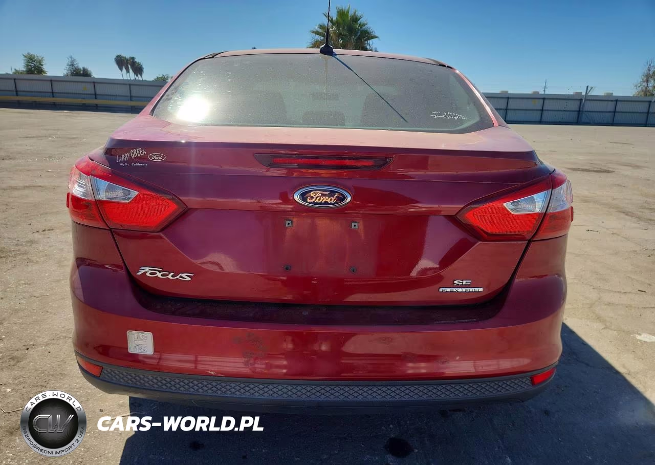 2014 Ford Focus Se VIN:1FADP3F22EL210649 - 6