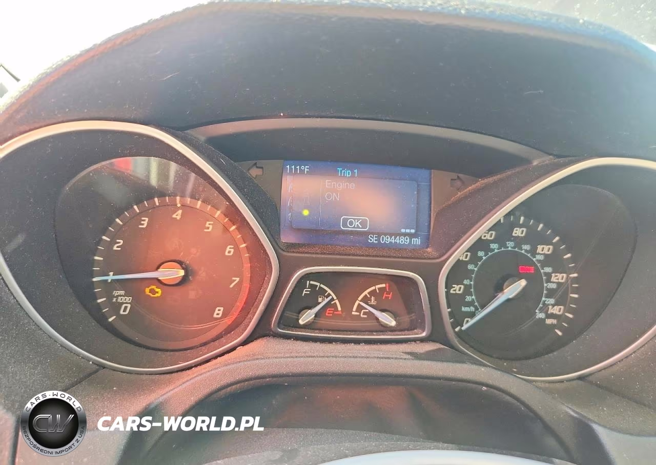 2014 Ford Focus Se VIN:1FADP3F22EL210649 - 9