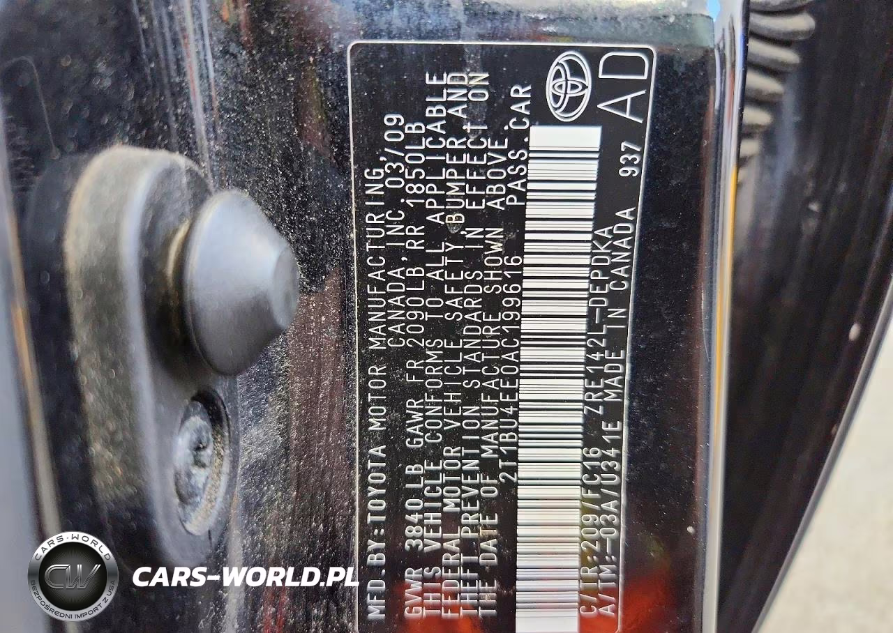 2010 Toyota Corolla Le VIN:2T1BU4EE0AC199616 - 12