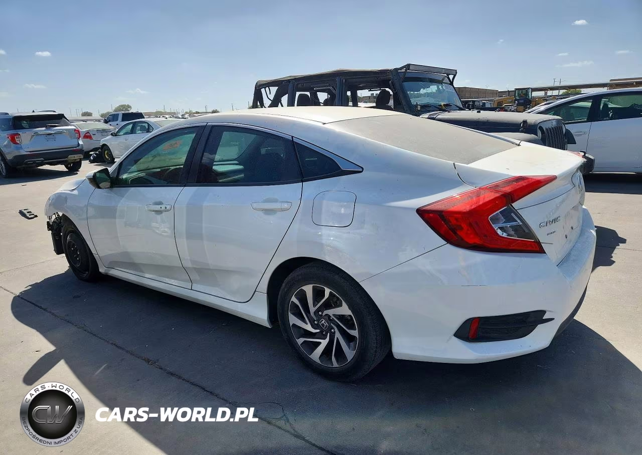 2016 Honda Civic Ex VIN:19XFC2F7XGE086355 - 2