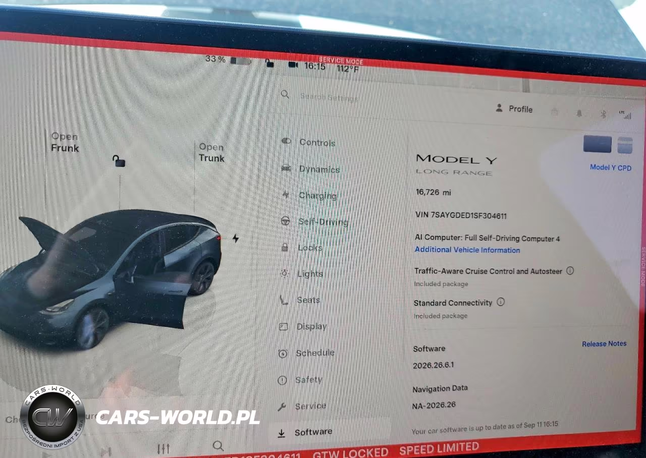 2025 Tesla Model Y VIN:7SAYGDED1SF304611 - 9