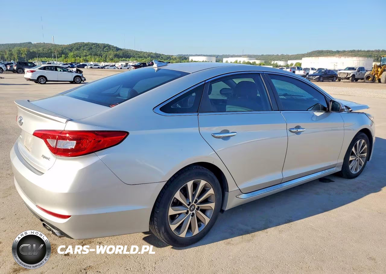 2015 Hyundai Sonata Sport VIN:5NPE34AF3FH110561 - 3