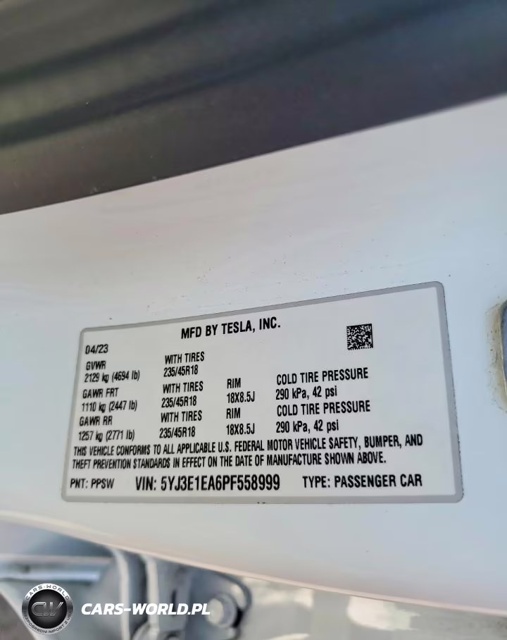 2023 Tesla Model 3 VIN:5YJ3E1EA6PF558999 - 13