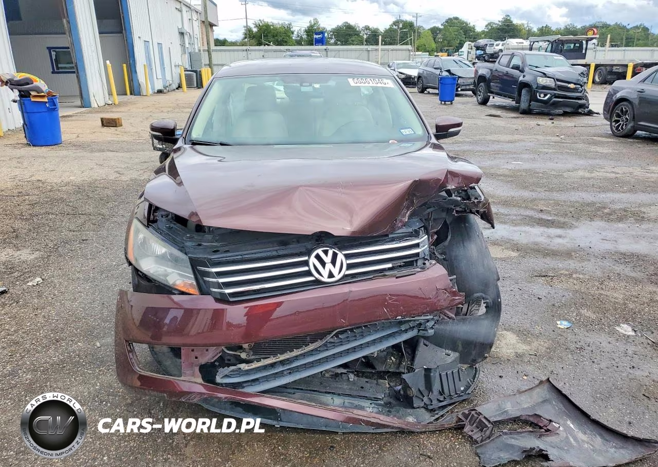 2013 Volkswagen Passat Se VIN:1VWBH7A32DC106213 - 5