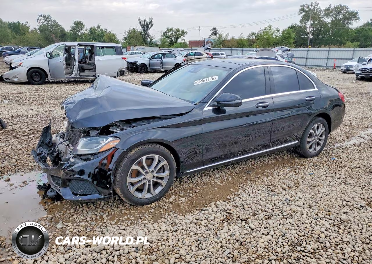 2017 Mercedes-Benz C 300 4Matic VIN:WDDWF4KB3HR247976 - 1